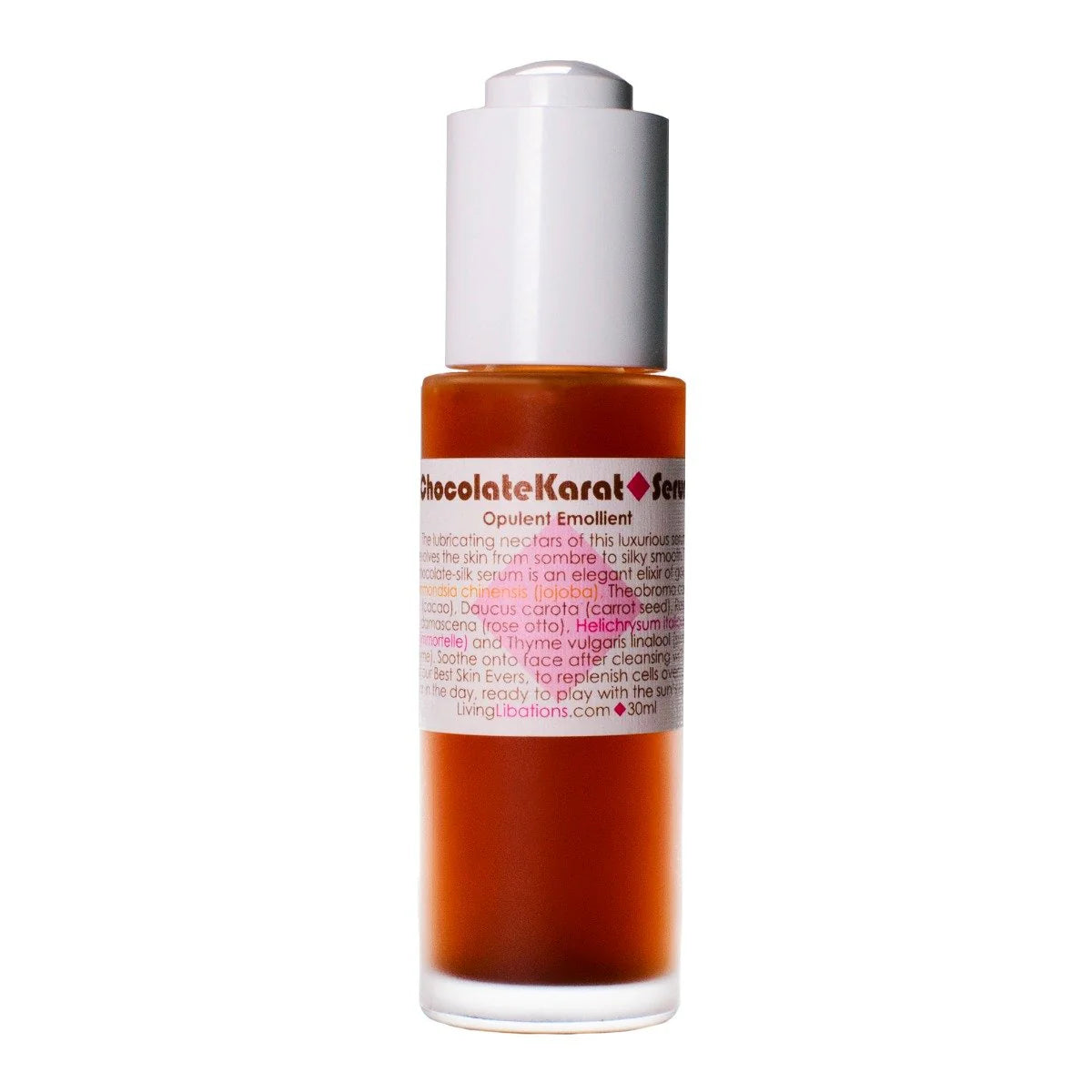 Chocolate Karat Serum - Anti-Aging Face Serum with Vitamin E & Hyaluronic Acid for Glowing Skin | Perfect for Night Routine & Dry Skin Care