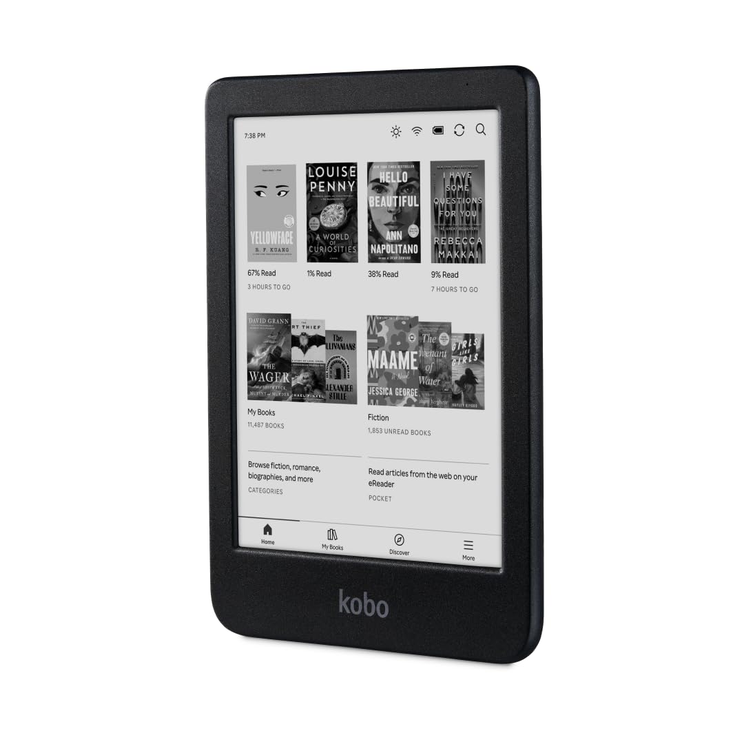 Kobo Clara BW eReader with Protective SleepCover Case Bundle - 6