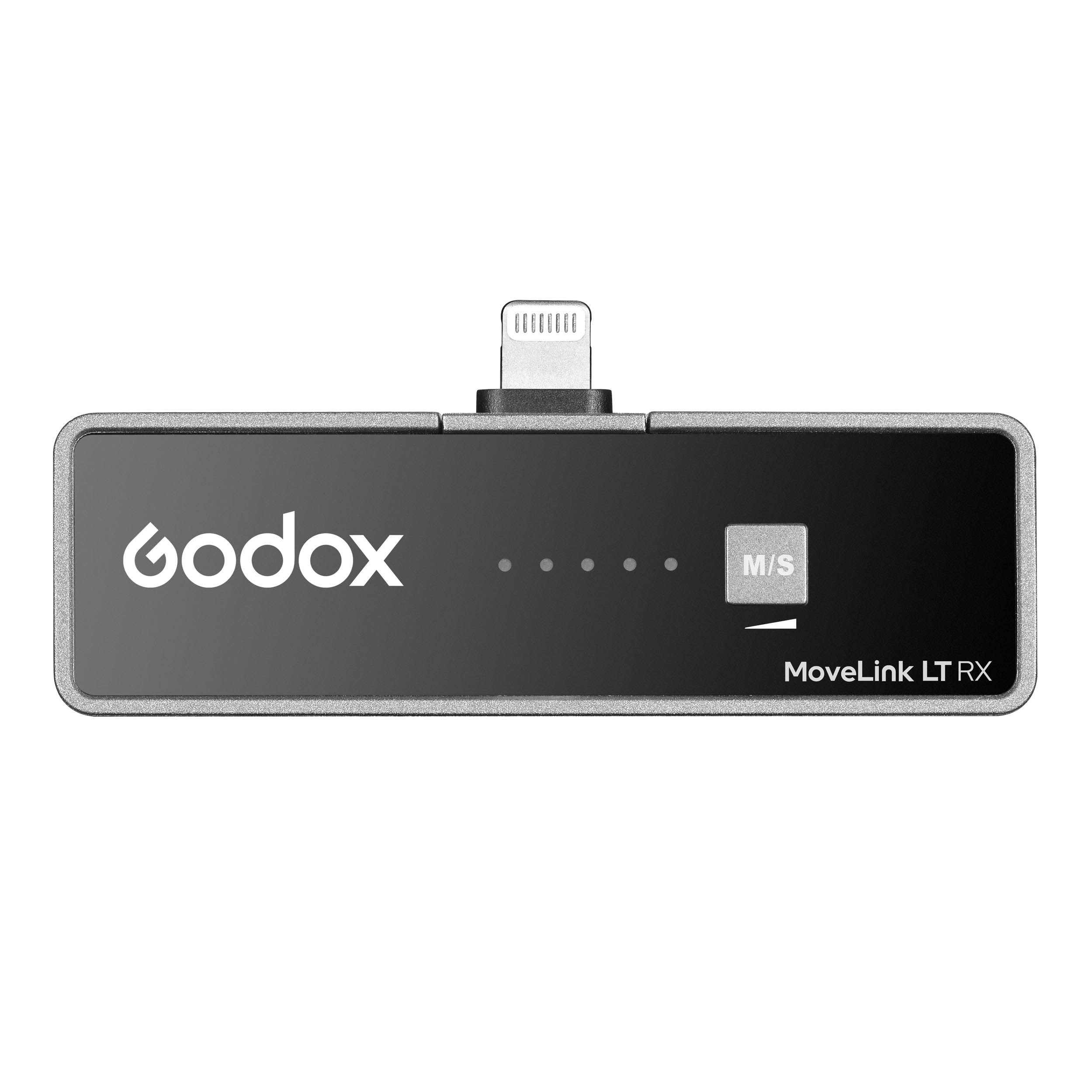 Godox MoveLink 2.4GHz Wireless Microphone System LT RX USB Lightning Port Receiver - Compatible with iPhone, iPad for Vlogging, Live Streaming & Recording (Clearance Sale)