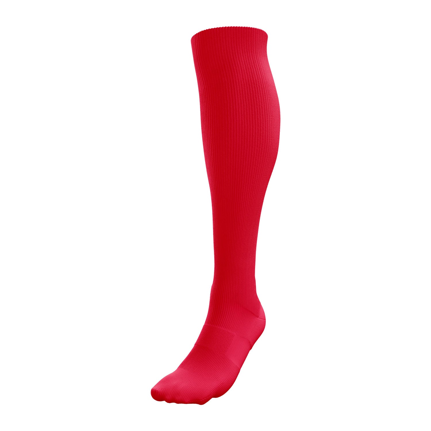 FC Football Socks - Red Performance Soccer Socks for Men & Women - Perfect for Training, Matches & Sports Activities