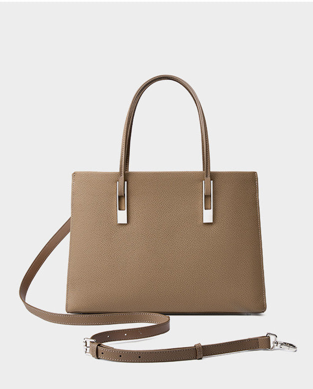 Structured Everyday Tote Bag for Women - Durable Work & Travel Tote with Pockets - Perfect for Office, Commute, Shopping & Beach Day Essentials