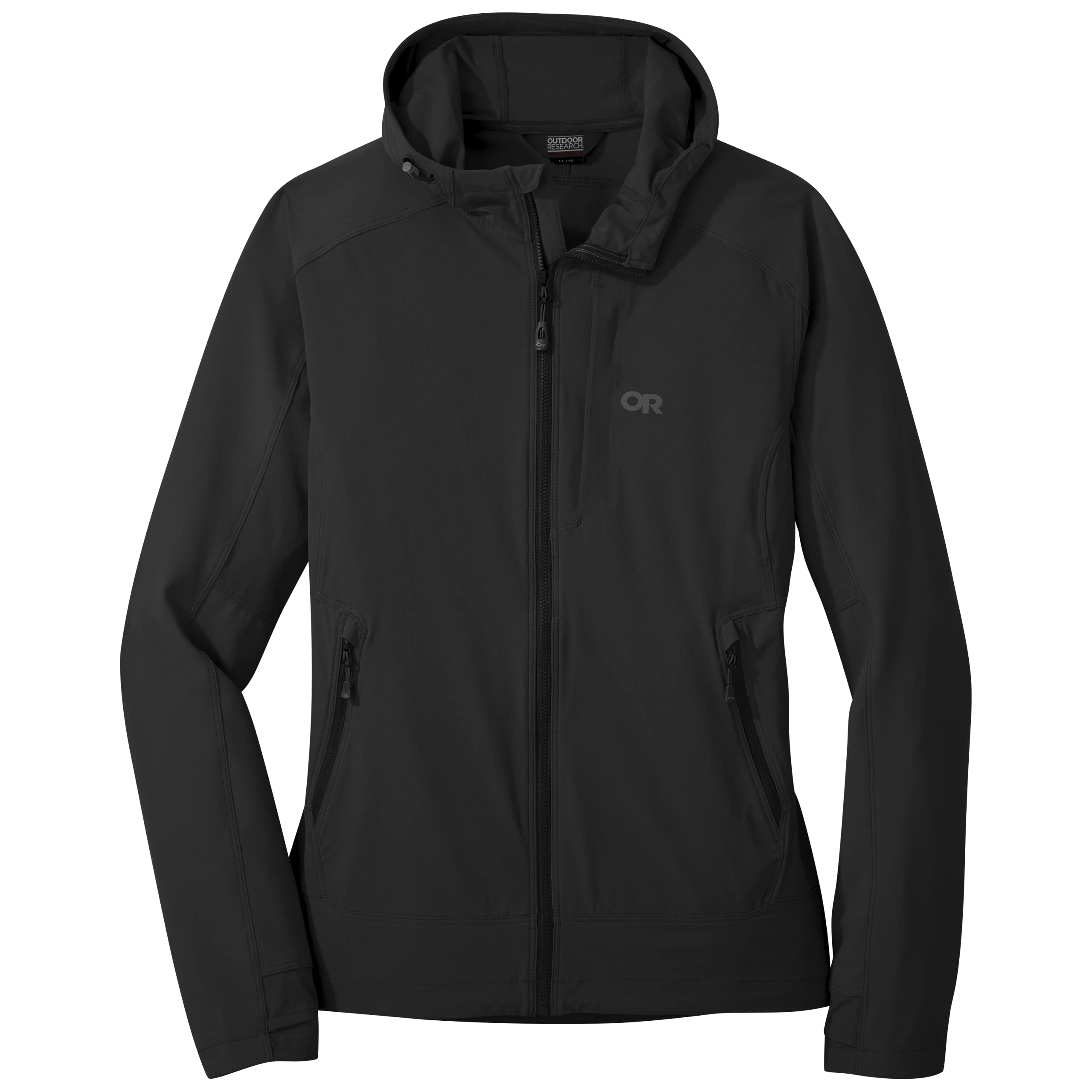 Outdoor Research Ferrosi Hoodie for Women - Lightweight Hiking & Climbing Jacket in Haze/Storm, X-Small - Perfect for Outdoor Adventures & Travel
