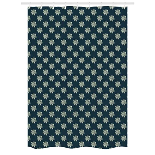 Dark Blue Pale Green