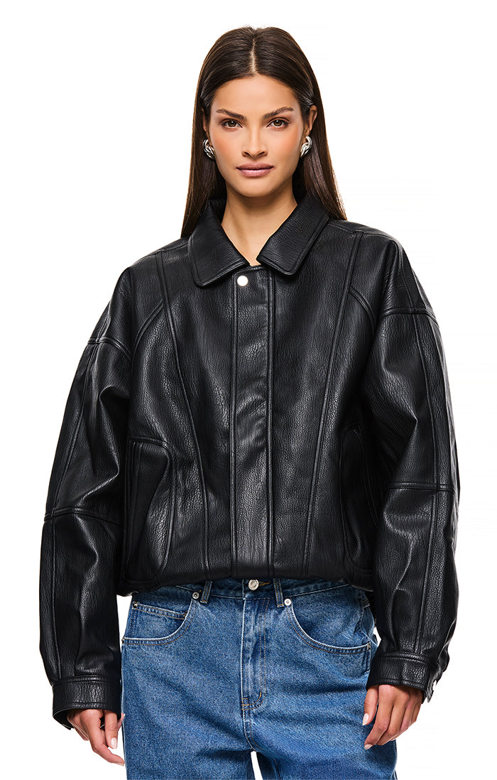TOREY Black Jacket for Men & Women - Stylish Lightweight Water-Resistant Outdoor Jacket - Perfect for Hiking, Travel & Everyday Wear