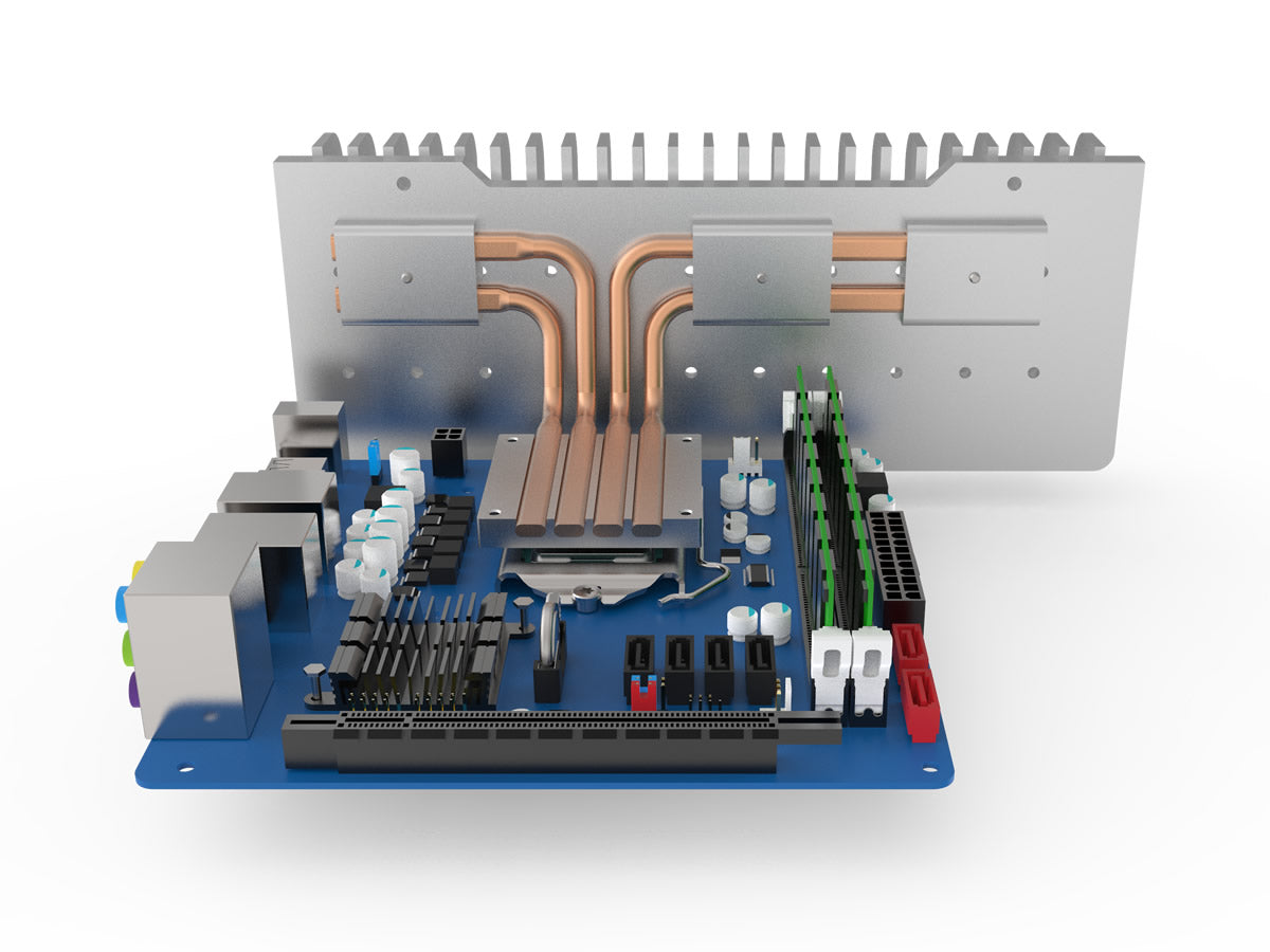 Streacom FC8 Short Heatpipe Kit - 4 High-Performance Heatpipes (ST-MH1) for PC Cooling & Silent Fanless Builds