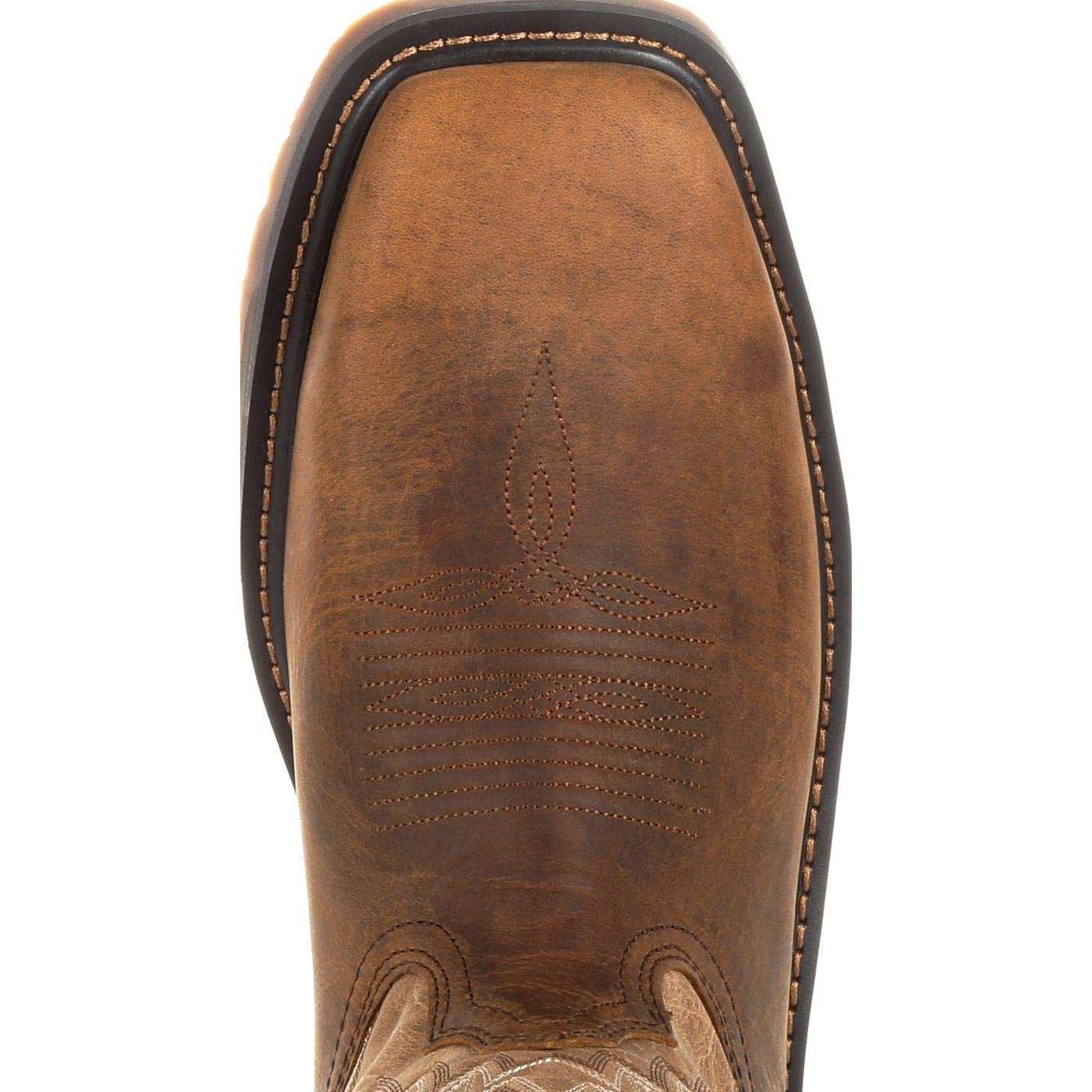 Durango Men's Workhorse Western Boot - Durable Leather Cowboy Boots for Work & Riding | Comfortable & Stylish for Ranch, Rodeo & Outdoor Activities