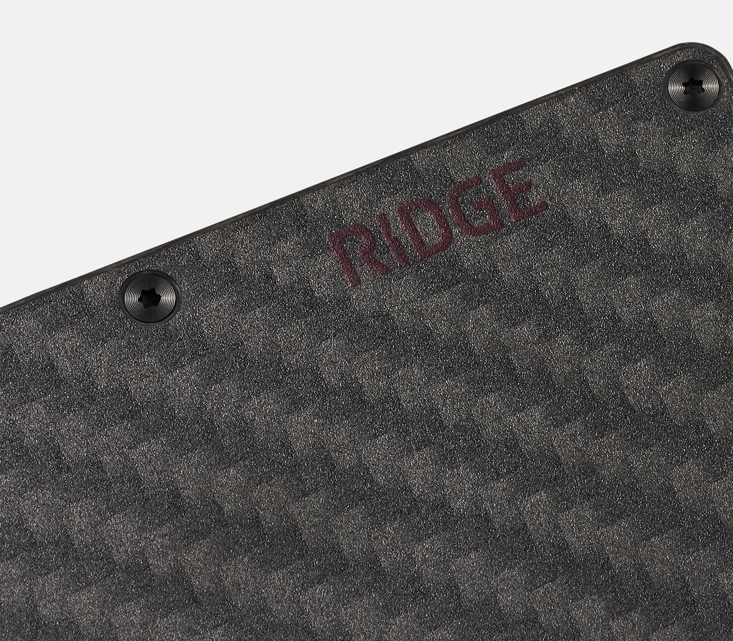 Ridge Wallet - Slim RFID Blocking Minimalist Front Pocket Wallet for Men | Oxblood Carbon 004 | Perfect for Everyday Carry, Travel & Gift Giving