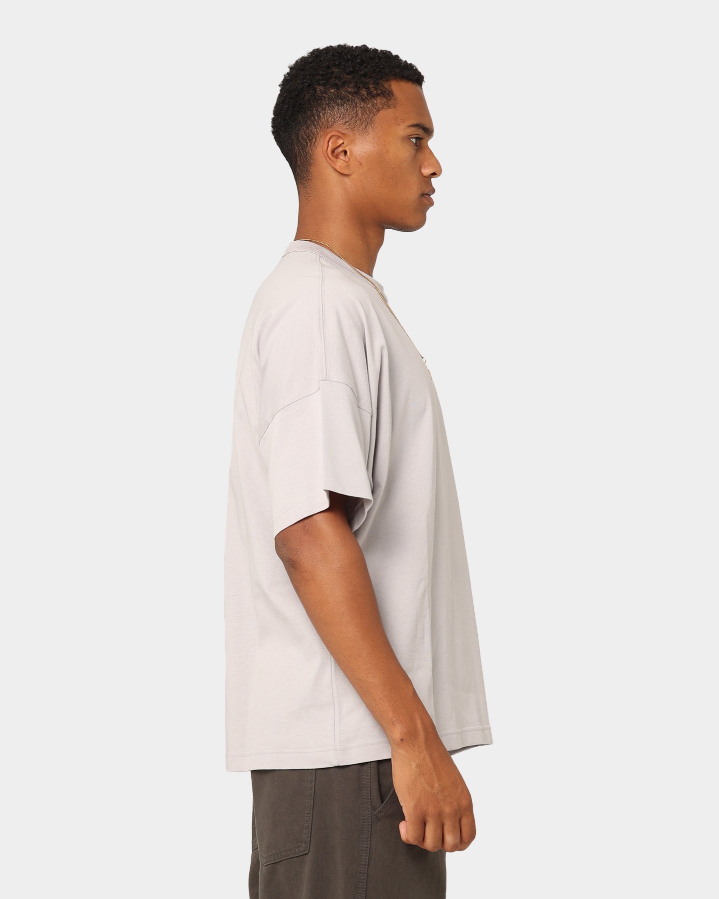 Adidas New Classic Cotton T-Shirt for Men - Grey Two Tone Casual Tee - Perfect for Gym, Workout, and Everyday Wear
