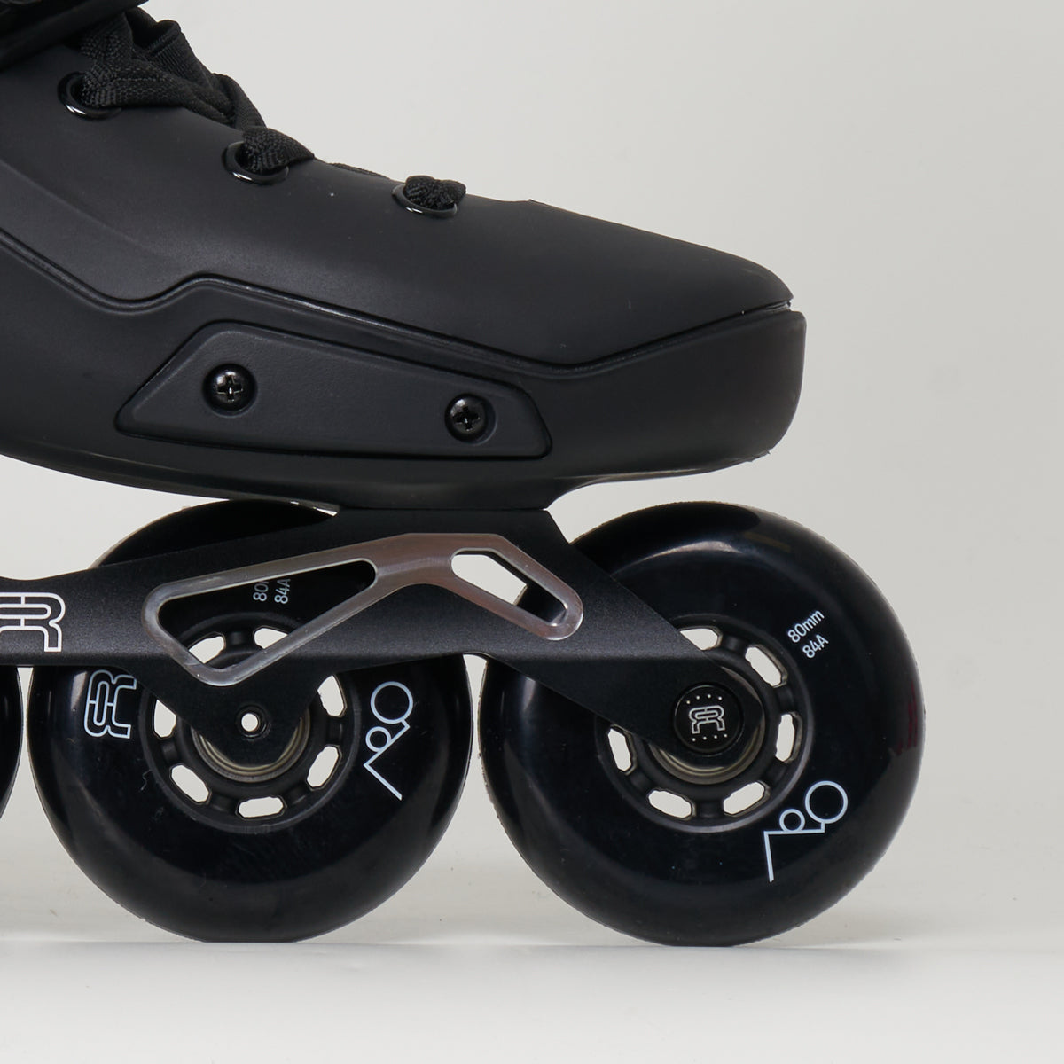 FR Neo One 80 Skates - Unisex Black Rollerblades for Adults | Premium Intuition Liner | Urban Skating, Fitness & Outdoor Recreation
