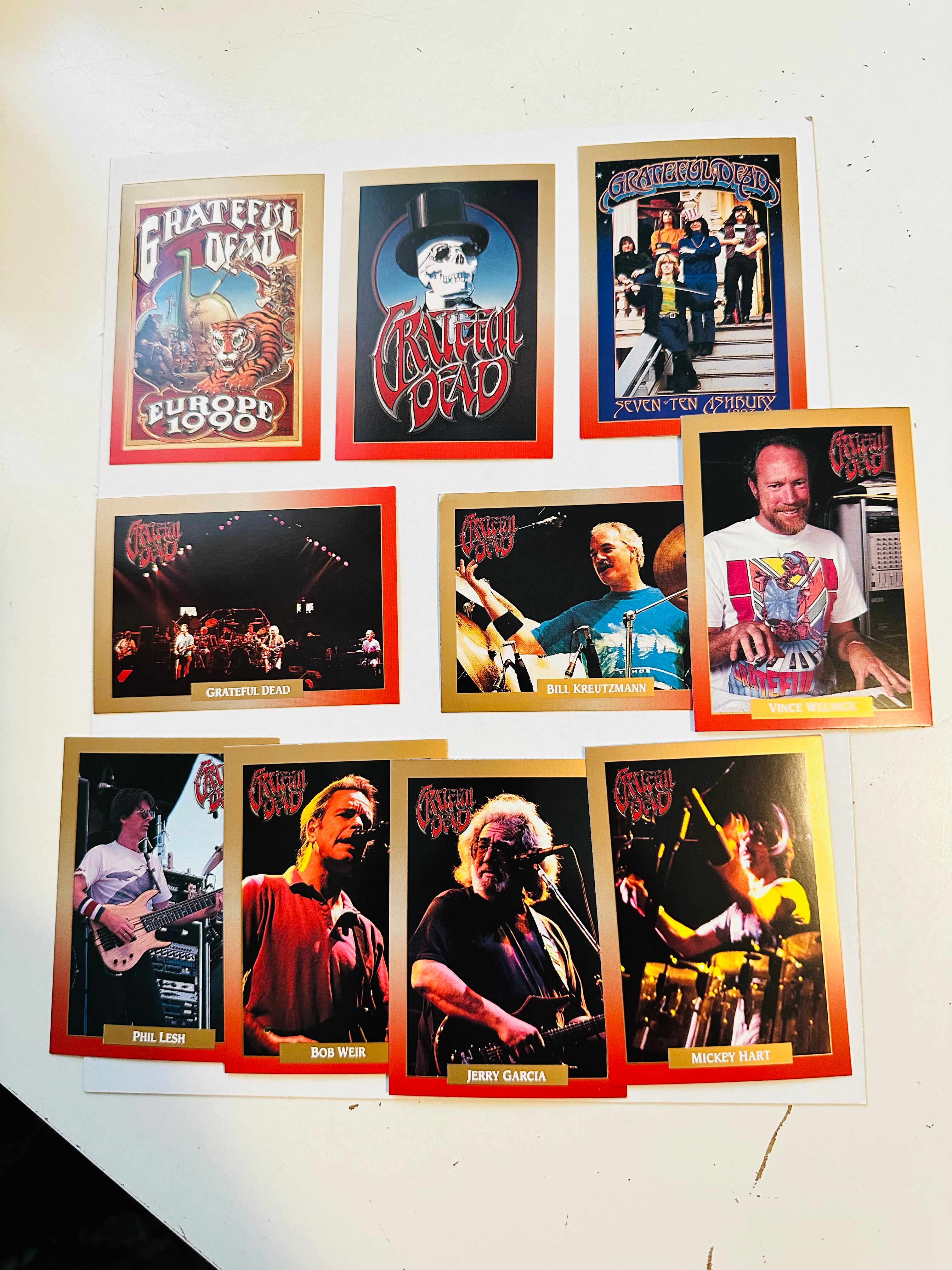 Rare 1991 Grateful Dead Insert Trading Cards Set - Limited Edition Collectible for Music Fans & Memorabilia Enthusiasts - Perfect for Display, Gifts, and Nostalgic Decor