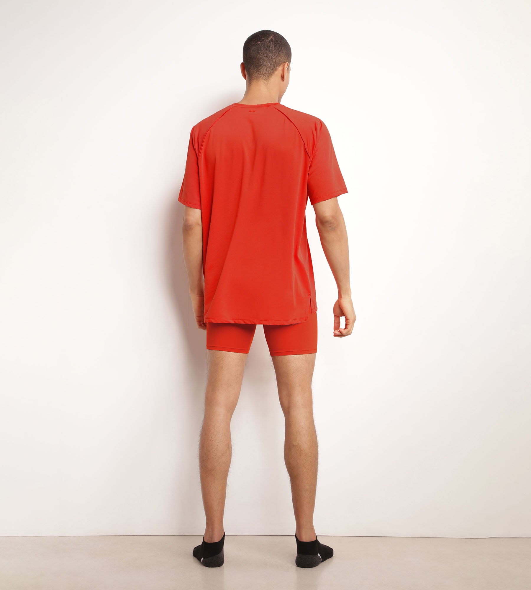 Men's Boxer Briefs - Microfiber & Mesh Underwear with Breathable Comfort - Red - Perfect for Sports, Workout & Everyday Wear