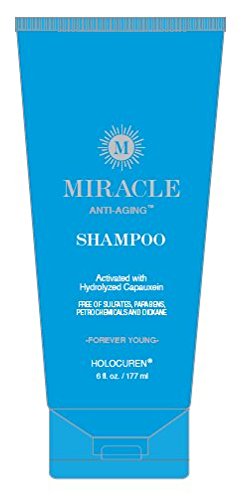 Holocuren Miracle Anti-Aging Shampoo & Conditioner Set with Hair Serum - Reduce Gray Hair & Boost Hair Growth for Men & Women - Perfect for Dry, Damaged Hair & Scalp Care at Home