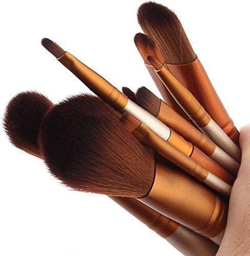 Beggie 12-Piece Makeup Brush Set - Foundation, Eyeshadow, Blush & More for Flawless Beauty
