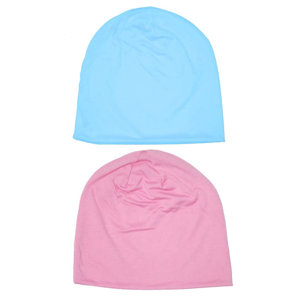 Unisex Soft Cotton Sleep Hat - Warm Beanie Cap for Men & Women - Cozy Nightwear & Streetwear Accessory for Dancers, Travel & Outdoor Activities