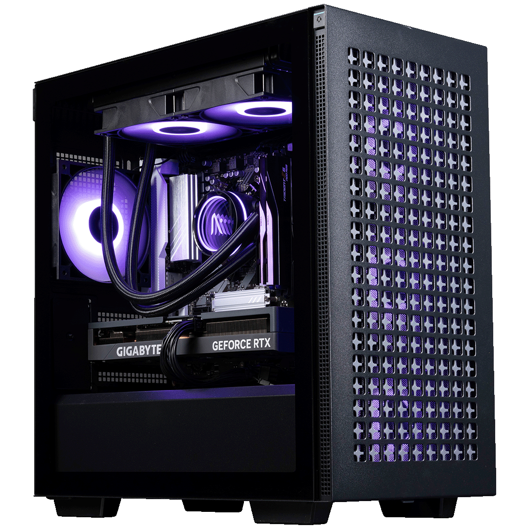 Aftershock Rapid Gaming Desktop PC - AMD Ryzen 5 7500F Processor, NVIDIA RTX 4060 Ti Graphics, High Performance Gaming Computer for Esports & 4K Gaming