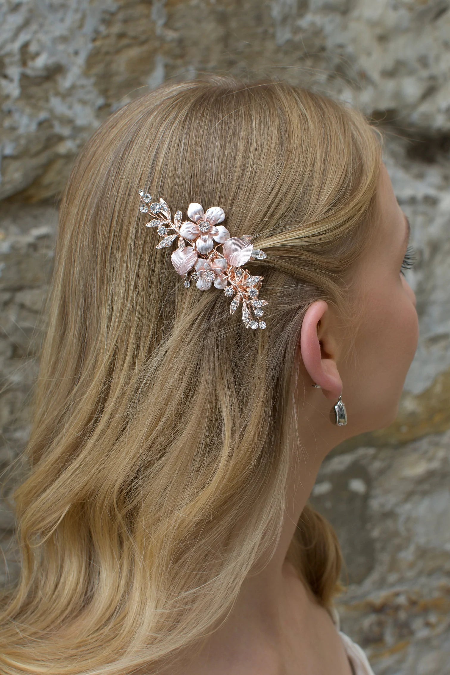 Fleur Hair Piece - Elegant Floral Hair Accessories for Women | Perfect for Weddings, Parties & Special Occasions