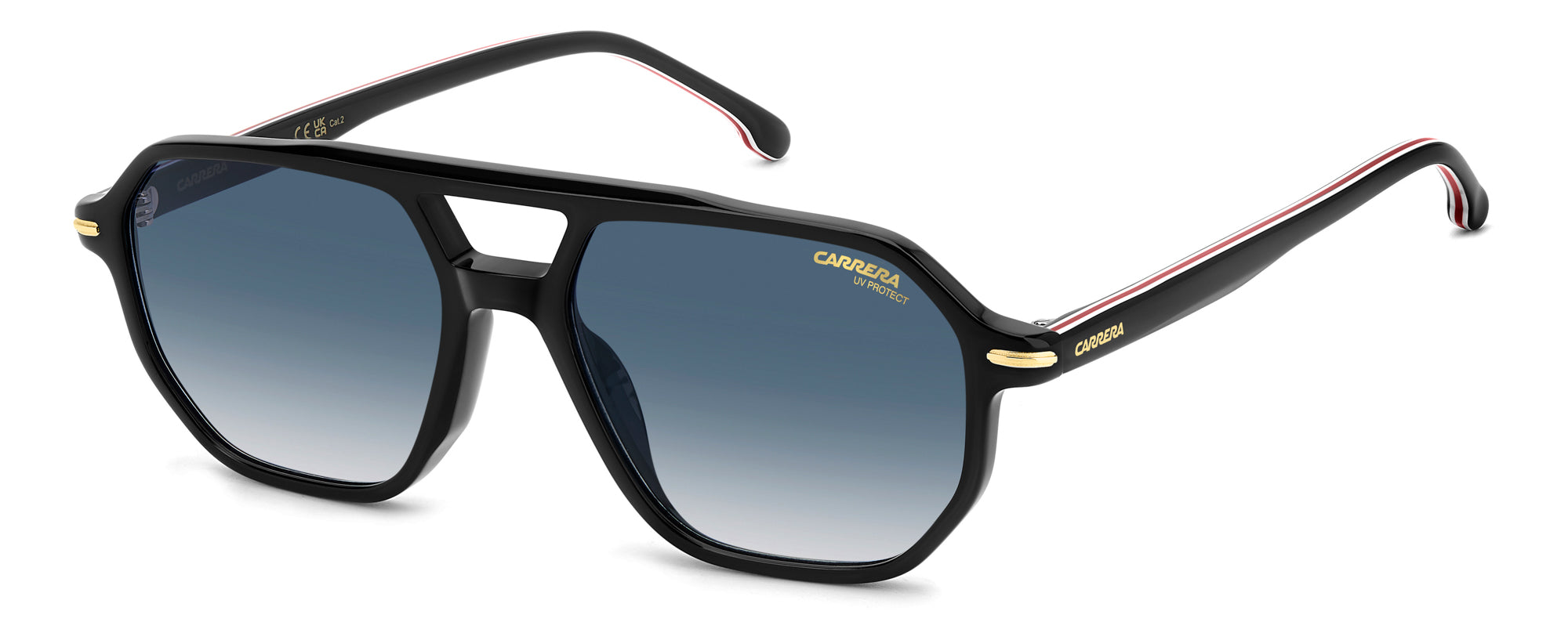 Carrera 341S Sunglasses - Polarized UV Protection Sports & Driving Shades for Men & Women - Perfect for Outdoor Activities, Running, Cycling, and Beach Vacations