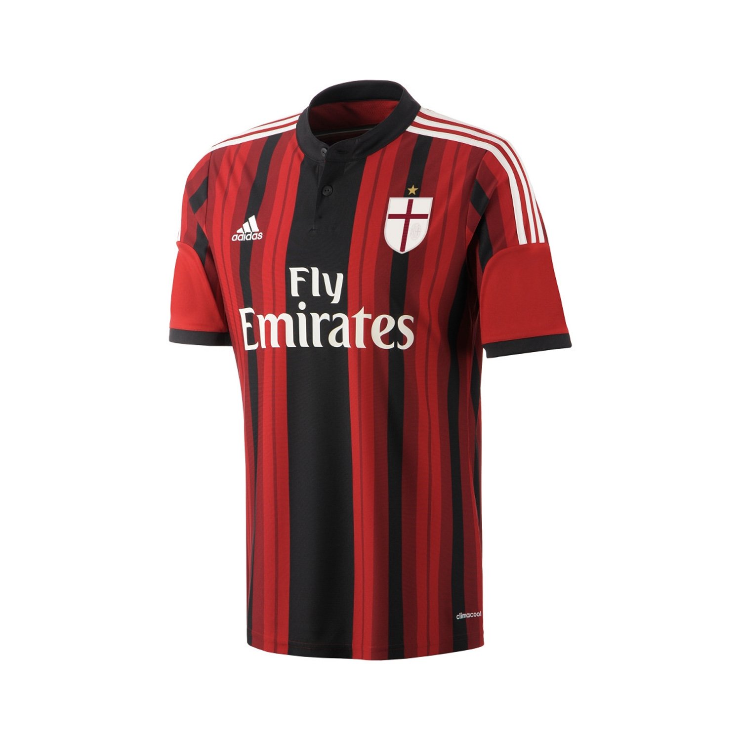 AC Milan Home Jersey 2015 - Official Football Shirt for Men - Perfect for Matches, Training, and Fan Support