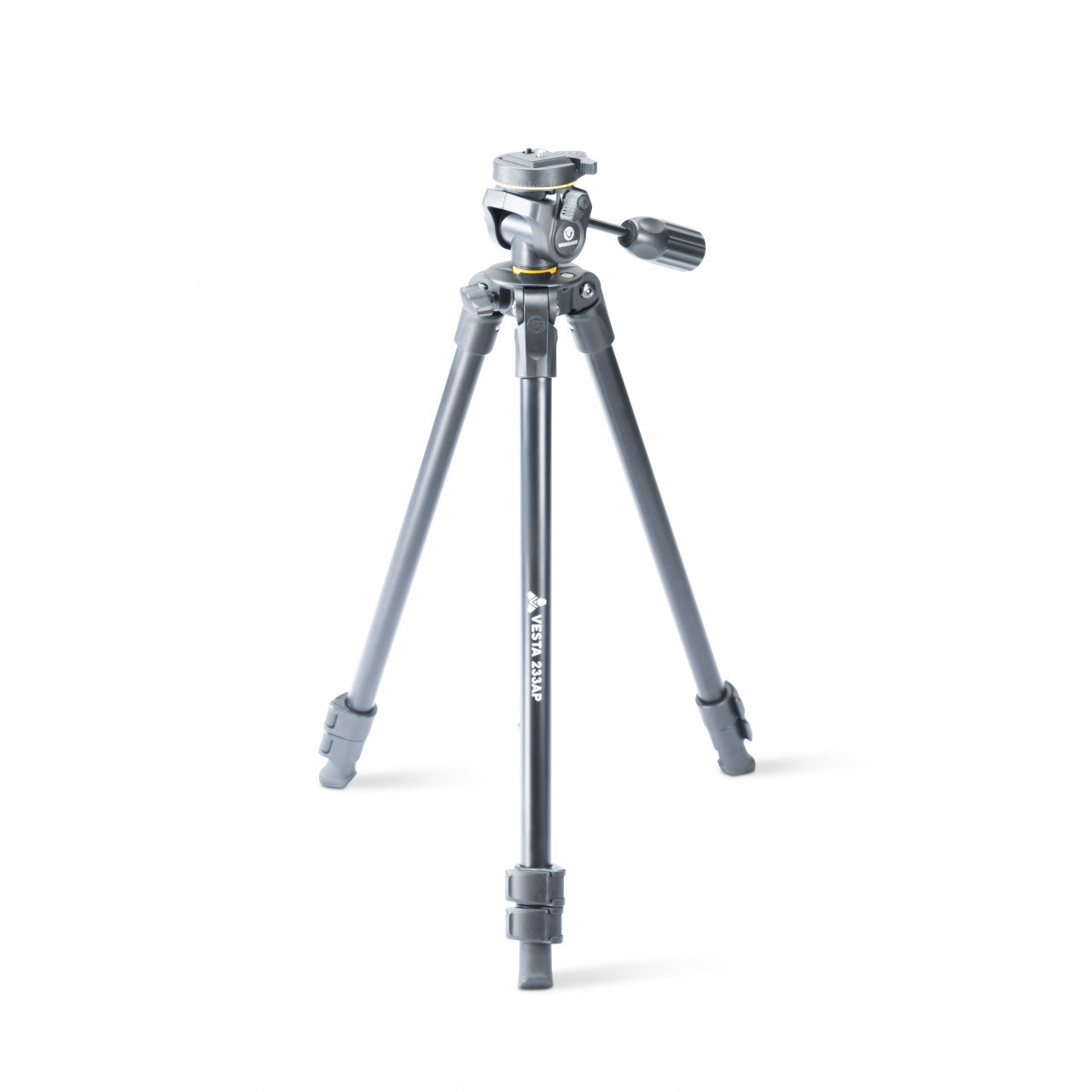 Vesta 233AP Aluminum Pan Head Tripod - Lightweight Professional Camera Tripod for DSLR & Video - Perfect for Travel, Photography & Videography