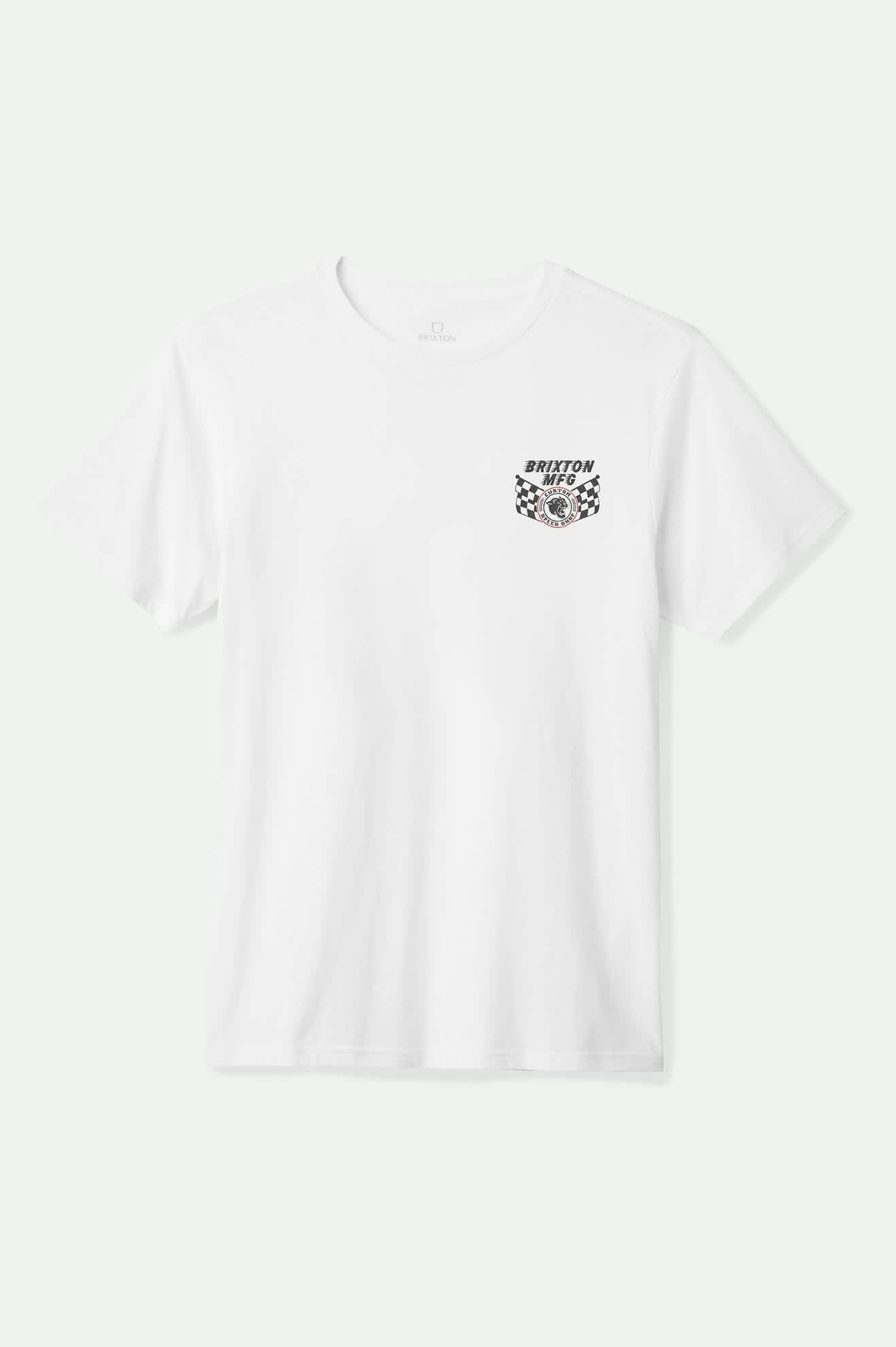 Dunbar Short Sleeve Standard T-Shirt for Men - Classic White Cotton Tee - Perfect for Casual Wear, Gym & Everyday Outfits