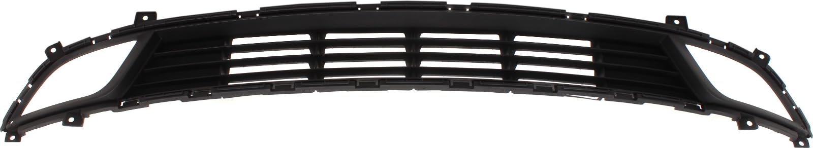 TE 17-18 Front Bumper Grille - Textured Dark Gray w/Pre-Collision System for Ford Trucks