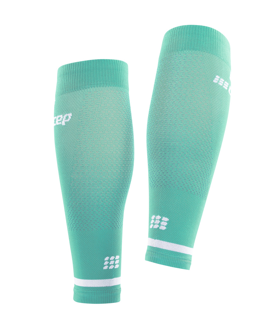 CEP Men's The Run Calf Sleeves V4 - Compression Socks for Running, Sports & Recovery - Ocean Blue - Improve Performance & Reduce Muscle Fatigue (Perfect for Marathon, Gym & Athletic Training)