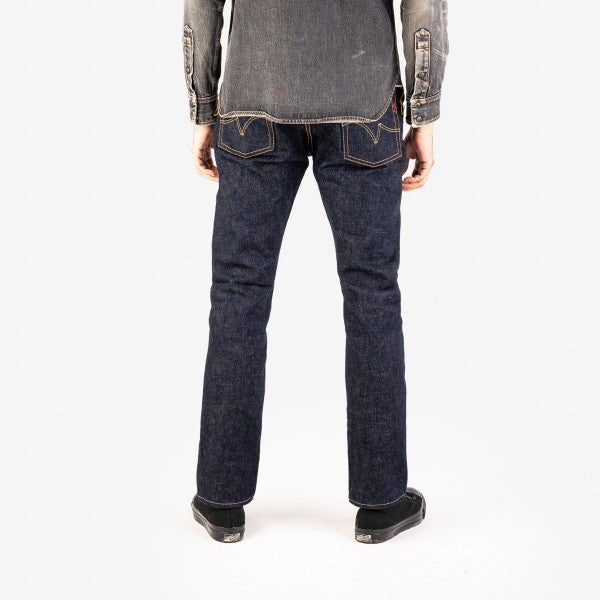 IH 555S 18oz Vintage Selvedge Denim Super Slim Cut Jeans for Men - Indigo Raw Denim, High-Quality Japanese Selvedge, Skinny Fit - Perfect for Casual Wear, Street Style & Vintage Fashion