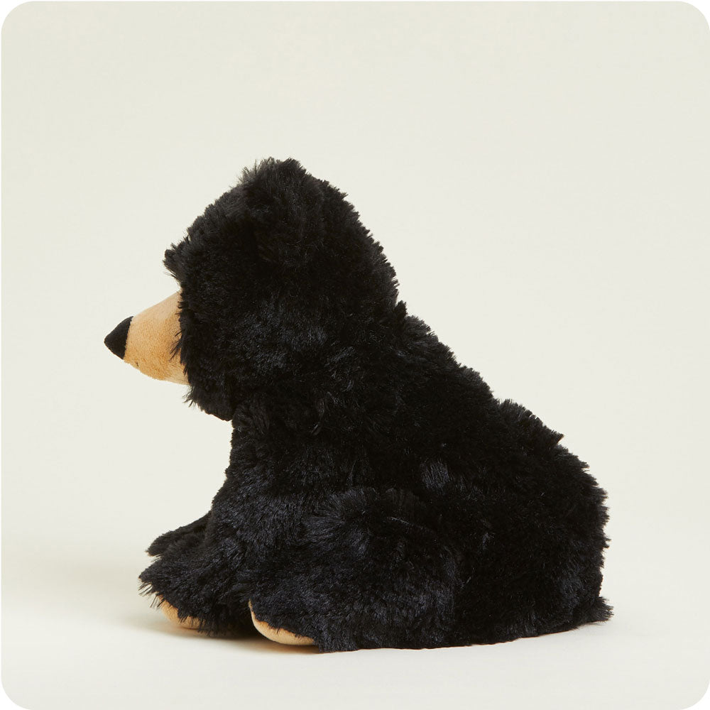 Black Bear Warmies - Cozy Microwaveable Plush Stuffed Animal for Kids & Adults | Perfect for Relaxation, Stress Relief & Cold Weather Comfort