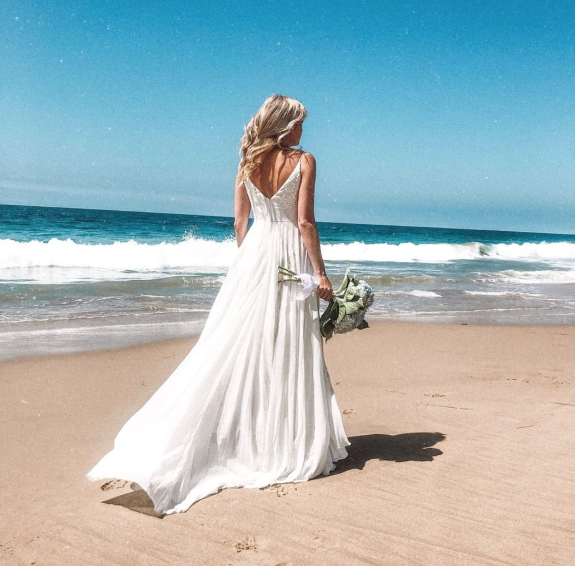 BHLDN Bonaire Wedding Gown - Elegant Lace Bridal Dress for Beach & Destination Weddings
