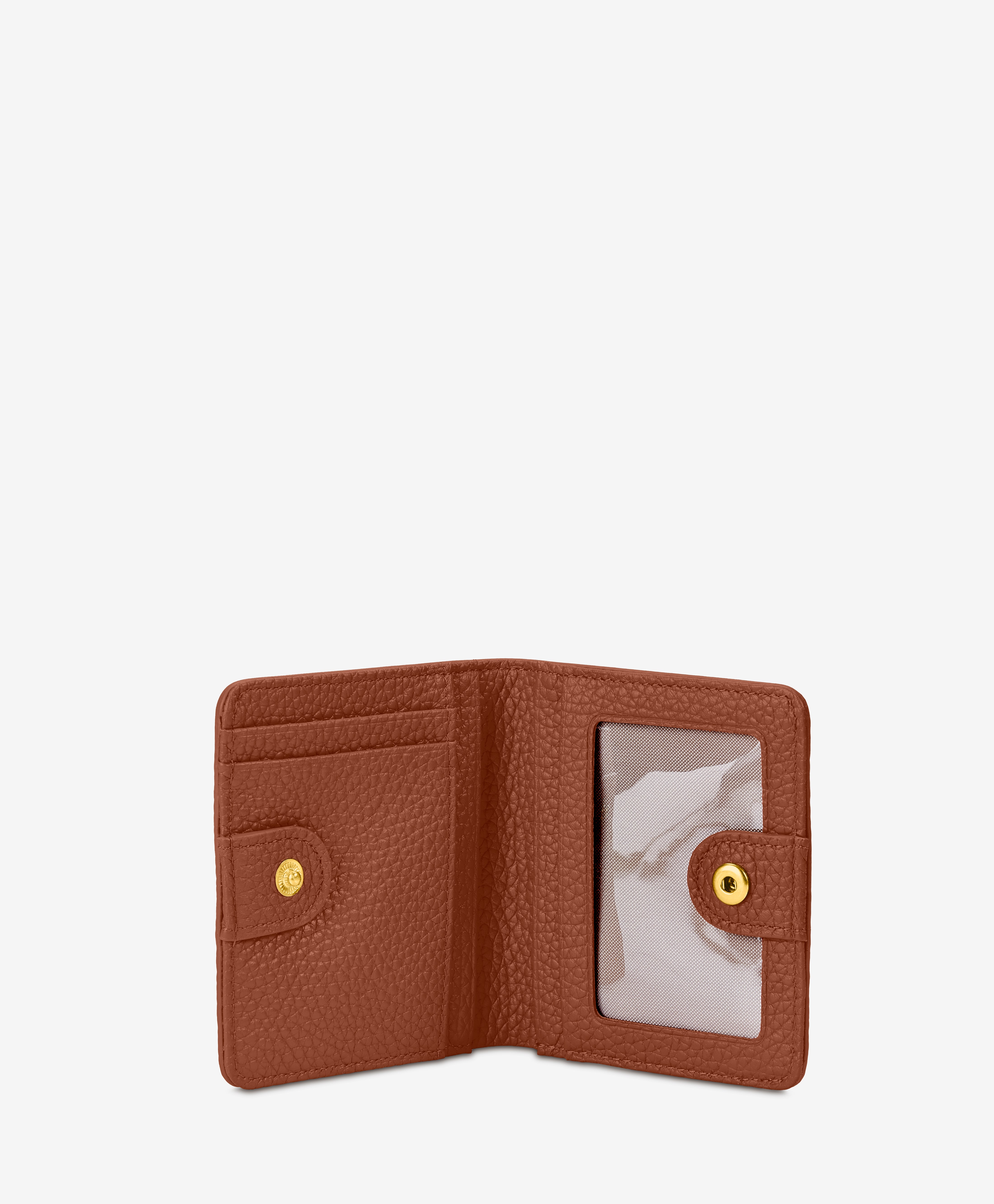 Mini Foldover Wallet for Women - Slim RFID Blocking Leather Card Holder with Zipper Pocket - Perfect for Travel, Shopping & Everyday Use