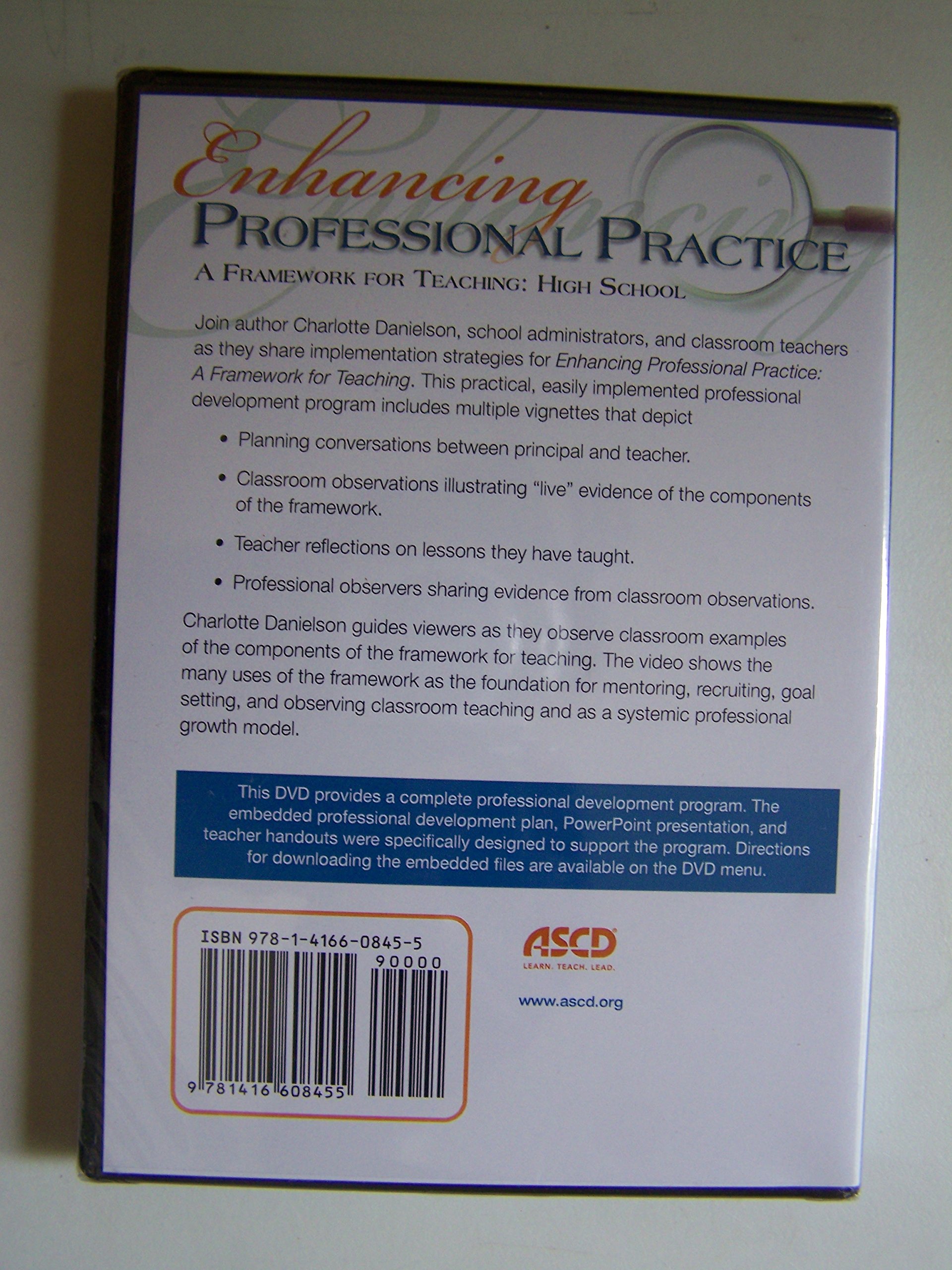 Enhancing Professional Practice: High School Teacher Training DVD – Improve Classroom Skills & Student Engagement for Educators