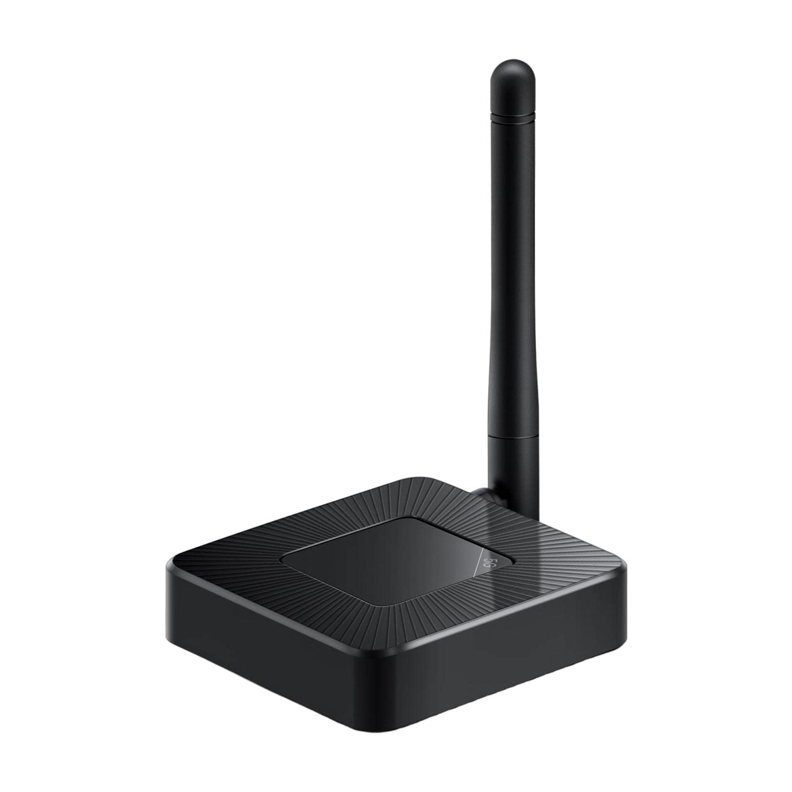 MERISHOPP® Wireless HDMI Transmitter & Receiver Kit - 4K Ultra HD Streaming from PC/Laptop to HDTV, Supports Full HD 1080P & 4K@60Hz Video Audio Transmission - Perfect for Home Theater, Gaming, Presentations & Office Meetings