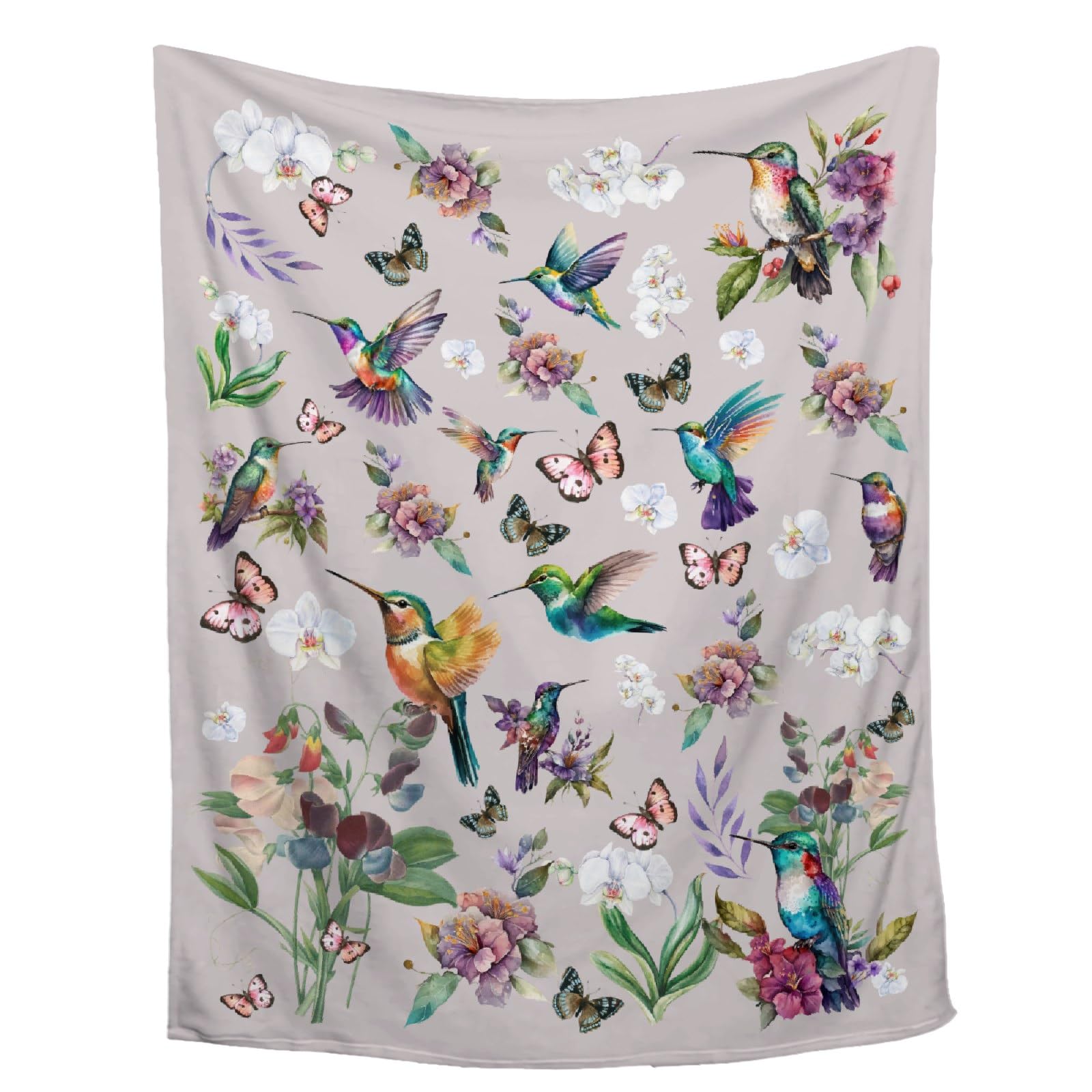 Hummingbird Throw Blanket 40