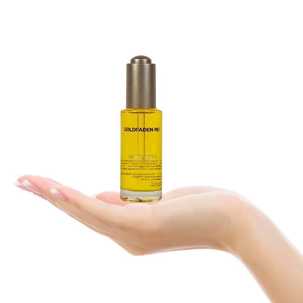 GOLDFADEN MD Fleuressence Native Botanical Cell Oil - 1 oz | Organic Facial Oil for Hydration & Anti-Aging | Perfect for Dry Skin & Nighttime Skincare Routine