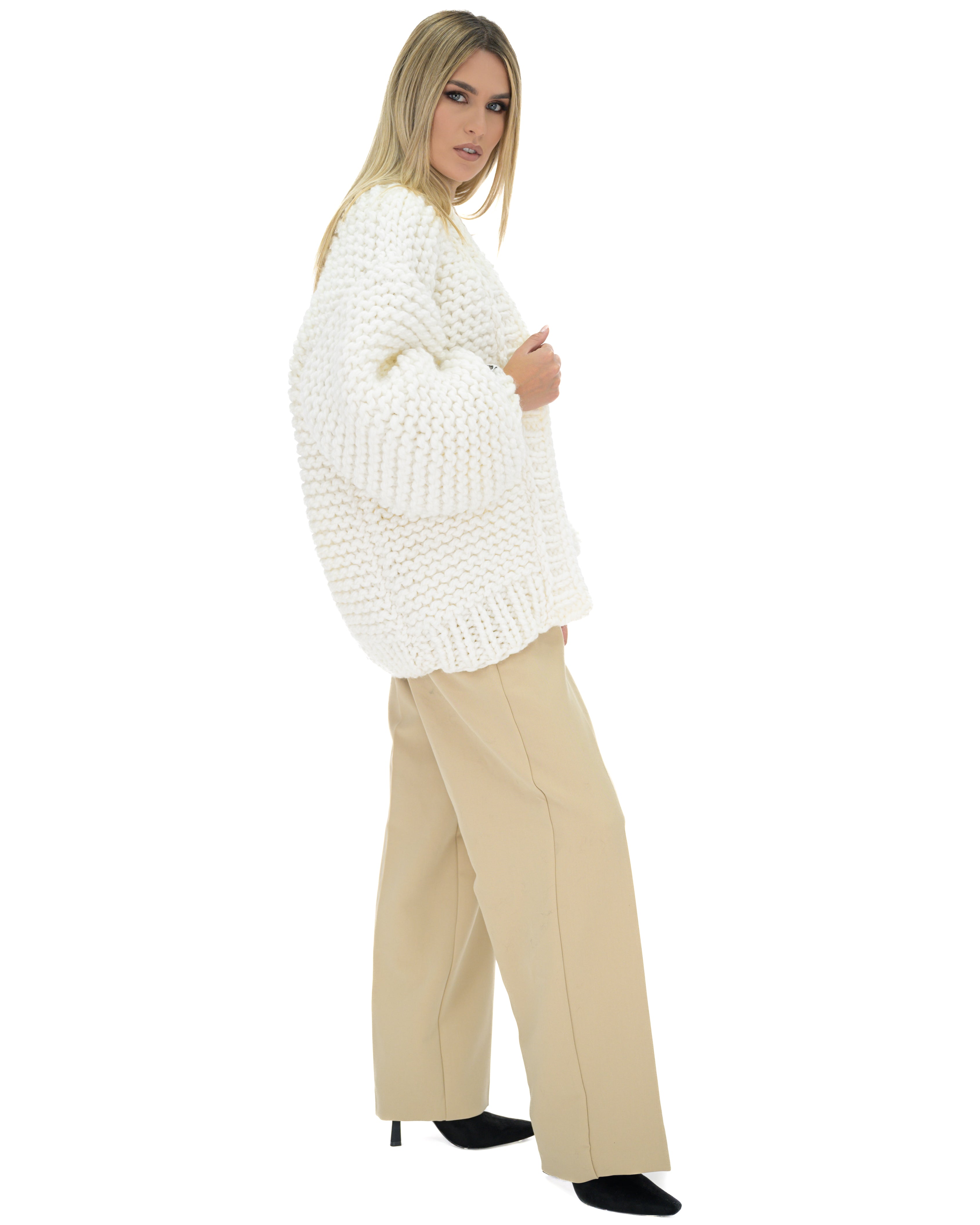 Classic Chunky Cardigan for Women - Soft Oversized Knit Sweater | Cozy Winter Fashion, Fall Layering & Casual Outfit Essential