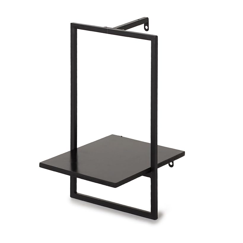 Modern Wall Shelf for Plants & Trophies - Vertical Display Shelf for Home Decor - Perfect for Living Room, Bedroom, or Office Organization