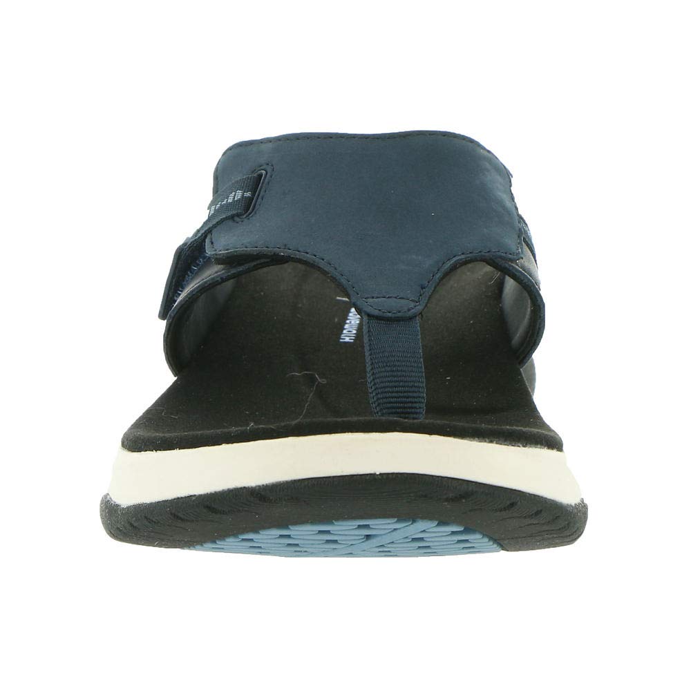 Clarks Women's Wave 2.0 Sea Flip Flop Sandals - Comfortable Beach & Pool Slides for Summer Vacation, Casual Outings