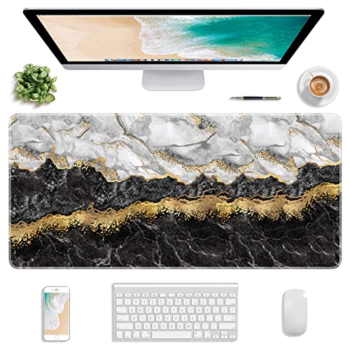 Black Cracked Marble