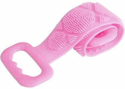 Premium Silicone Back Scrubber for Shower & Bath - Exfoliating Cleaning Strap with Rich Lather, Long-Lasting & Hygienic Design - Comfortable Massage Belt & Shower Towel Alternative - Perfect for Deep Cleaning, Exfoliation & Relaxing Spa Experience at Home