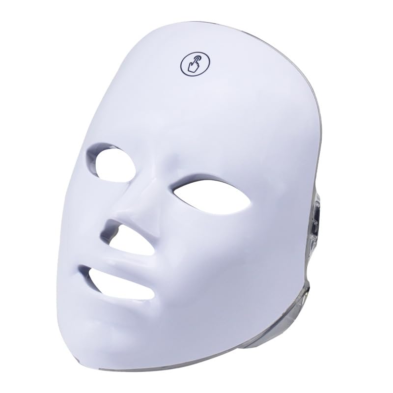 Photon Skin Rejuvenation LED Mask - Anti-Aging & Whitening Facial Treatment Device for Glowing Skin | Perfect for Home Spa & Skincare Routine