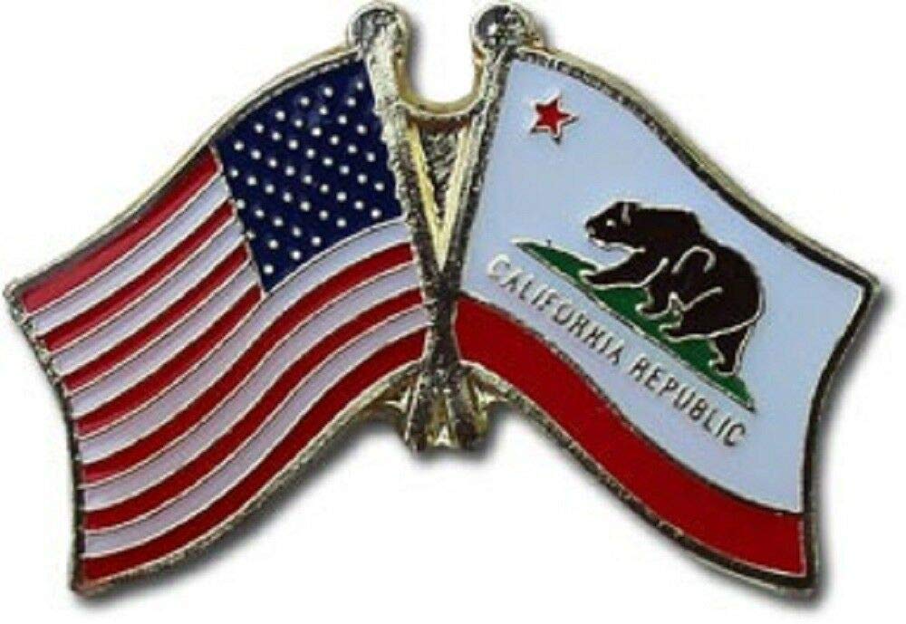 50 Pack USA American Flag Pins - Patriotic Lapel Pins for Hats, Bikes & Clothing | Perfect for 4th of July, Veterans Day & Political Events