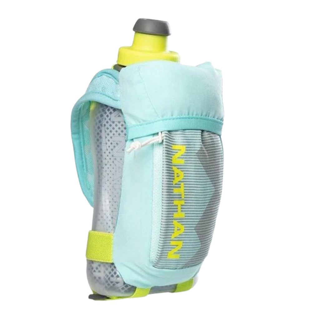 Nathan Quicksqueeze 12oz Insulated Handheld Water Bottle - Lightweight & Leakproof for Running, Hiking, Cycling & Outdoor Sports