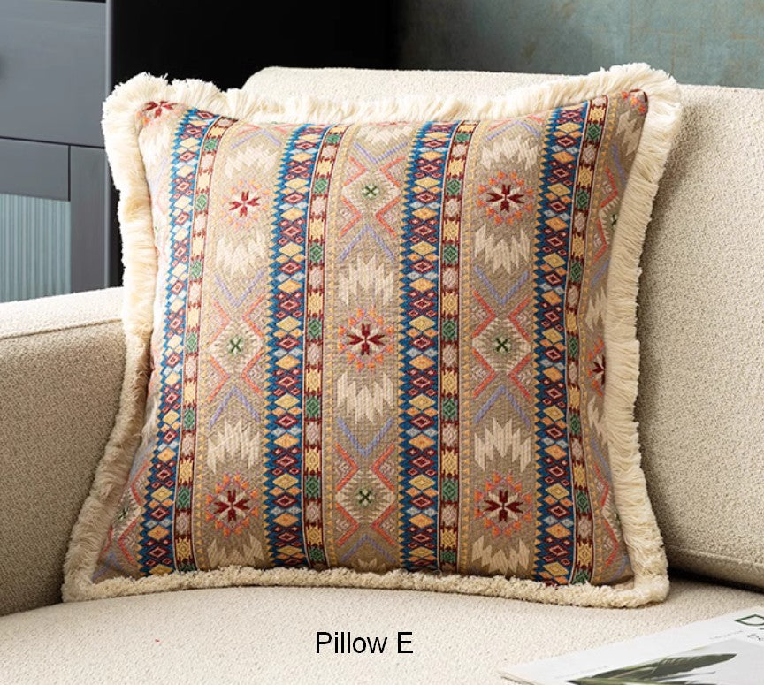 Extra Large Modern Geometric Throw Pillows - Bohemian Decorative Cushions for Sofa, Bed & Living Room - Soft Accent Pillows for Home Decor, Perfect for Cozy Reading Nooks and Stylish Lounge Areas