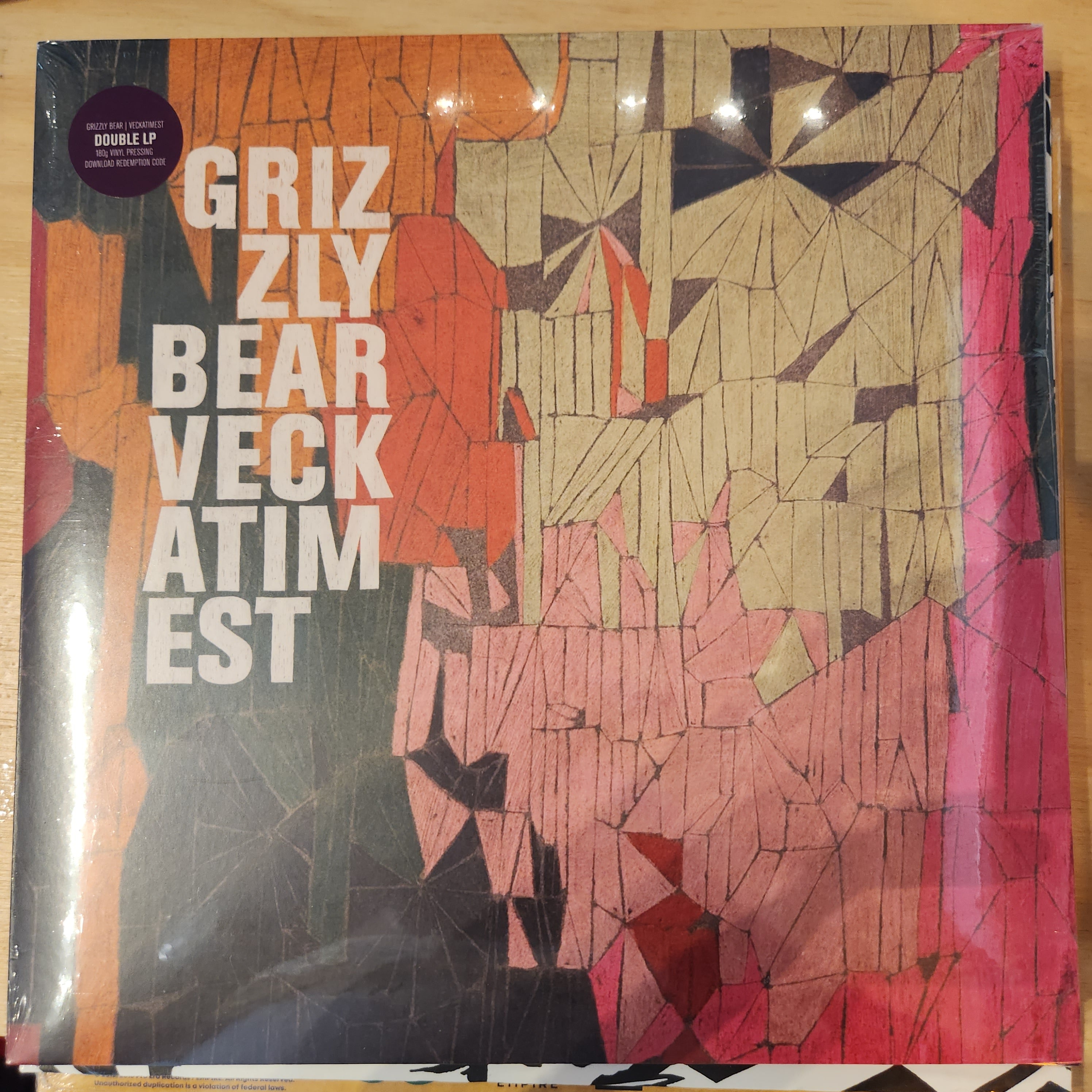Grizzly Bear Veckatimest Vinyl LP Record – Limited Edition Indie Rock Album for Collectors & Music Lovers | Perfect for Home Listening & Vinyl Collections