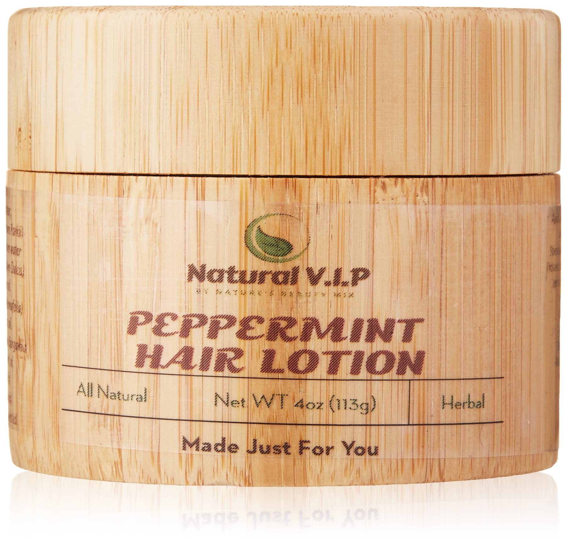 Natural Hair Moisturizer with Peppermint Oil - Hair Growth Treatment for Thinning & Hair Loss | Hydrating Lotion for Dry Scalp & Damaged Hair - Perfect for Daily Use & Styling Prep