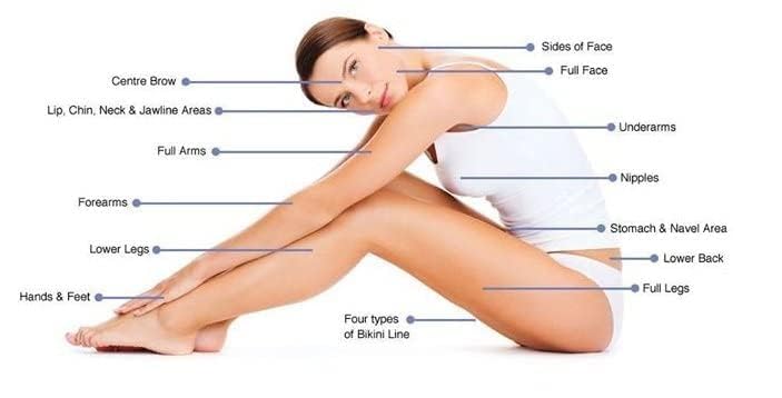ASGTRADE Lemon 10-Minute Natural Herbal Instant Painless Wax Powder for Men & Women - Bikini, Brazilian & Full Body Hair Removal - 2-Pack Combo | At-Home Hair Removal Solution for Smooth Skin