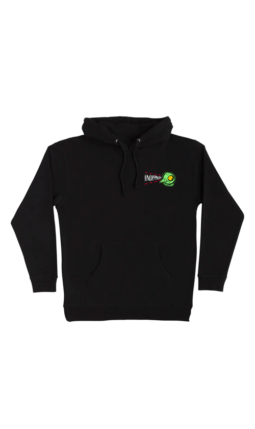 Independent Hawk Transmission Hoodie Black - Stylish Men's Streetwear for Urban Fashion & Outdoor Activities