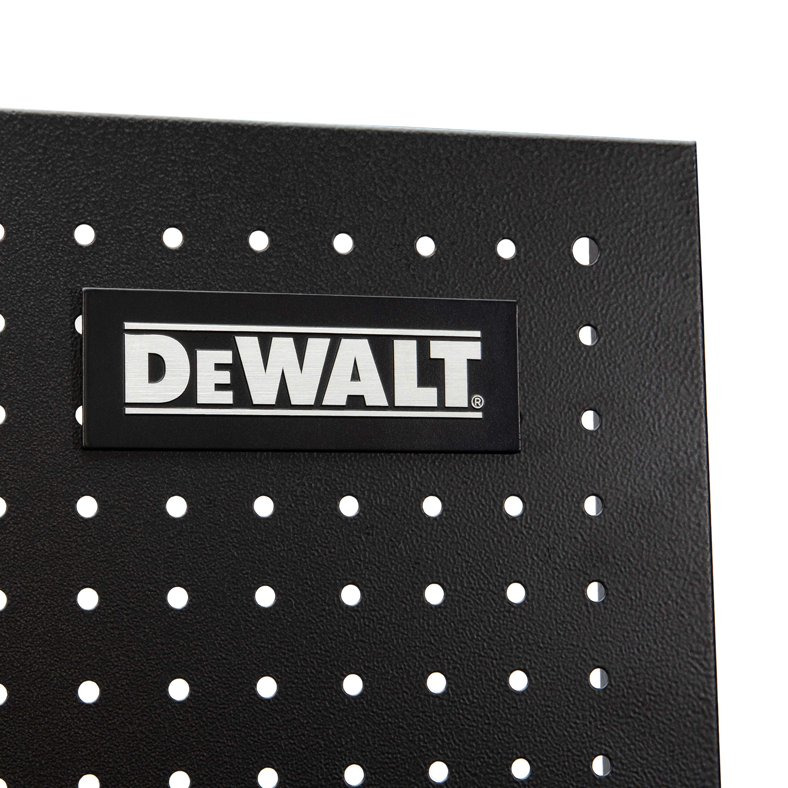 **DeWalt Pegboard Storage Accessory Kit – 48 x 18 Inches with Locking Pins – Organize Tools & Workshop Supplies (Shelves Not Included) – Perfect for Garage, Workshop & DIY Projects**
