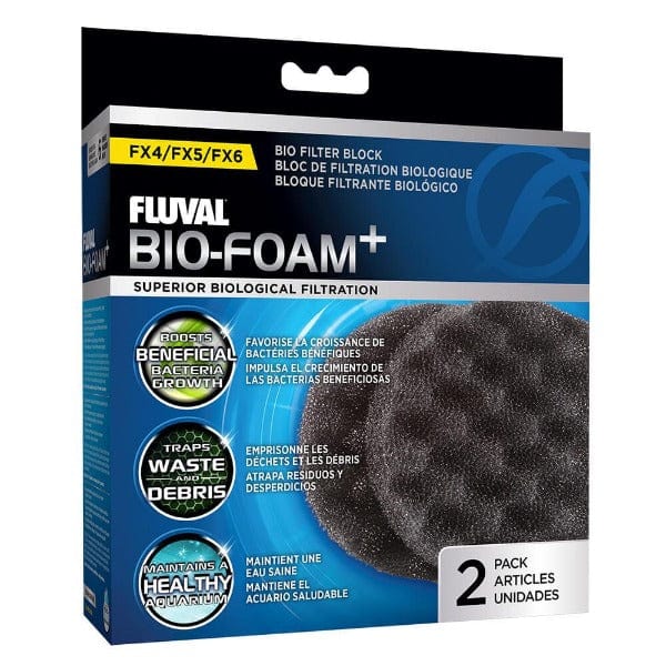 Fluval Bio Foam+ Filter Media for FX4/FX5/FX6 Canister Filters - High Performance Aquarium Filtration - Perfect for Large Fish Tanks & Aquatic Ecosystems