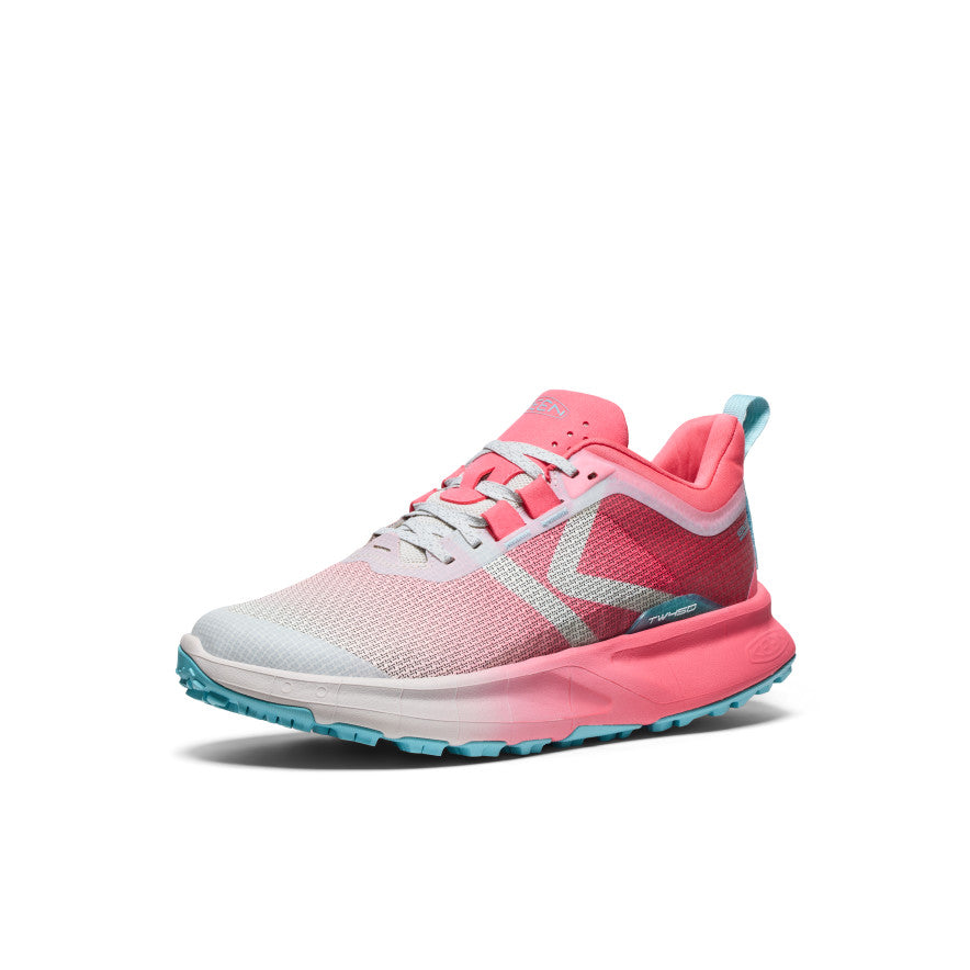 Women's 450 Dirt Waterproof Hiking Shoes - Rouge Red/Star White | Lightweight Outdoor Trekking Footwear for Trail Running & Mountain Climbing